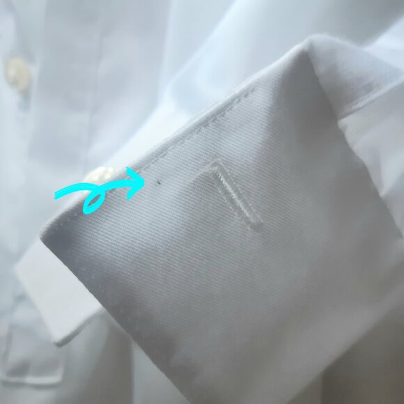 Calvin Klein SZ 16 Slim Fit Non Iron White Button Up Dress Shirt - Picture 9 of 12